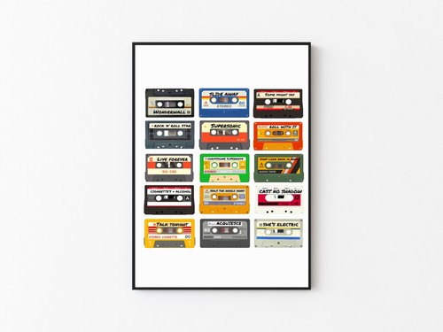 Oasis cassette poster - oasis,