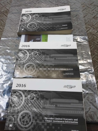 Owners manual chevy impala - chevy, 16