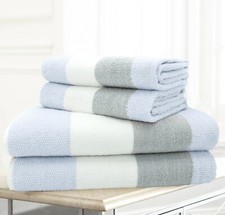 Luxury Cotton Stripe Towels