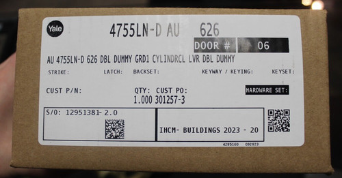 Yale 4755ln dummy - 4755ln-d,