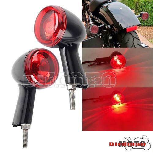Motorcycle tail light with - light,