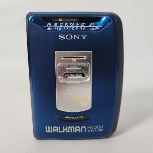 Sony walkman fx181 blue - sony,