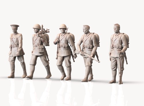 Ww2 czechoslovak soldiers 35 - czechoslovak, 1/35