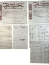 Victorian Share Certificates