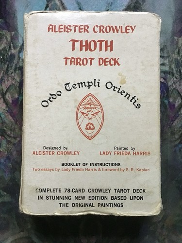 Aleister crowley thoth tarot - aleister,