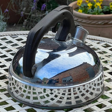 Retro Stainless Steel Whistling Kettle