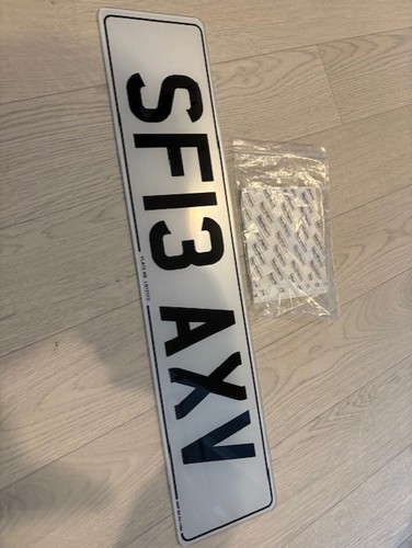 Number plates premium retro - plates,