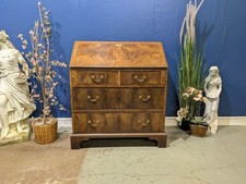 George II Walnut Burr Writing
