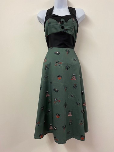 Halterneck dress 1950s - halterneck,