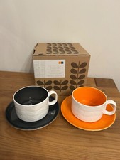 ORLA KIELY Orange & Charcoal