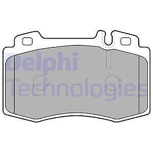Lp1688 delphi brake pad set - delphi,