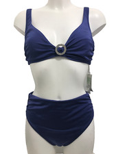 Sielei Royal Blue Bikini Set