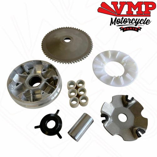 Drive belt variator pulley - drive,
