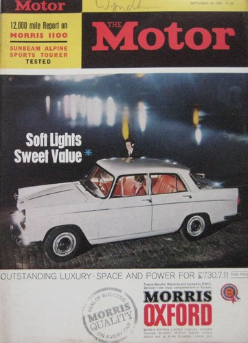 Motor magazine september - motor,