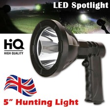 LED Tracer Handheld Hunting Spot Light Lamp Dual Charger 350000 Lumens 500m Beam