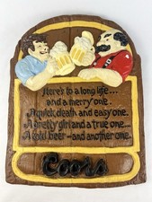 Vintage Coors Beer Chalk
