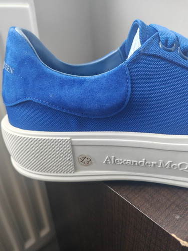 Alexander mcqueen blue - mcqueen, blue/white