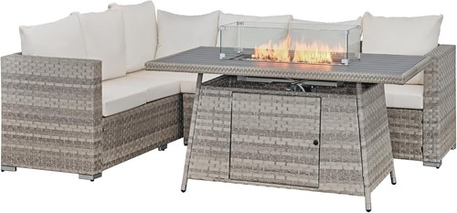 Fire pit table - set, aweather