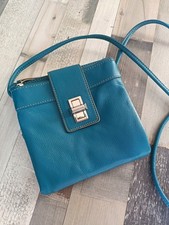Teal/ Turquoise Leather