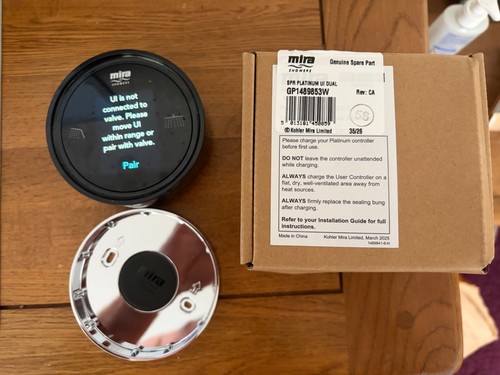 Mira digital shower interface - digital,
