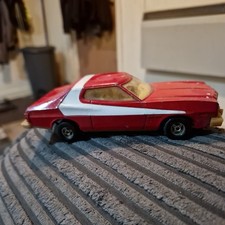 Toy Car Starsky and Hutch Ford Gran Torino Red  Corgi Vintage 