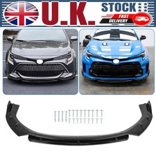 Gloss black front - black, bumper