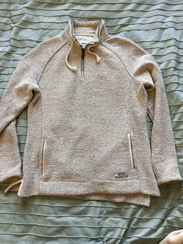 Weird fish cotton knit - 1/4, zip