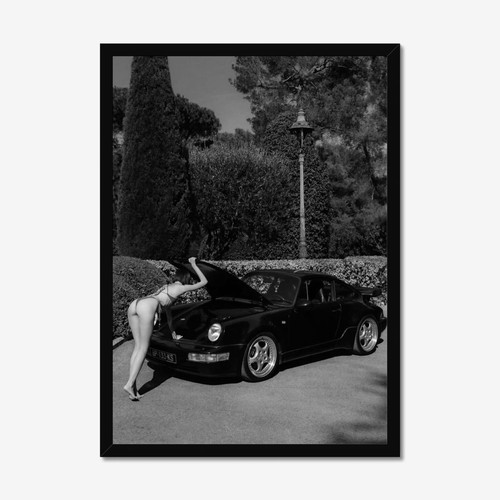 Vintage porsche 911 poster - vintage,