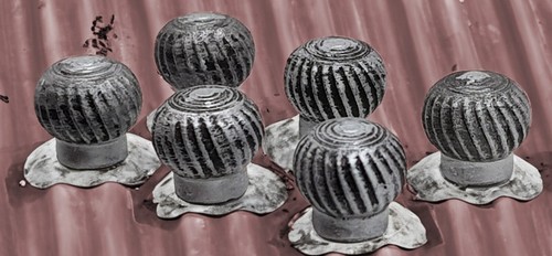 Td42 turbine roof vents - turbine, oo