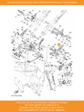 YAMAHA Plate 1, B67-27445-00