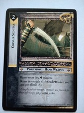 Lotr TCG CCG : Treachery & Deceit 18u64 Corsair Scimitar