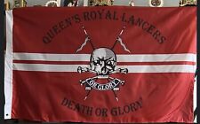 Queen’s Royal Lancers 5 x 3   Colours Flag ( QRL-DOG) 20