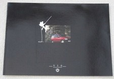 Lancia Y10 Brochure 1989: 1.3 GTie, 1.1 LXie,1.0 FIRE. 14 pages. Specifications.