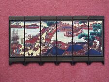 Chinese Traditional Art Decorative Folding Screen Ornament