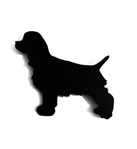 Cocker spaniel dog brooch - cocker,