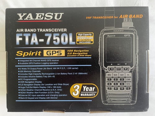 Yaesu fta 750l airband - yaesu, fta-750l