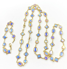 Swarovski stamped necklace &