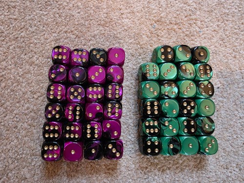 Chessex gemini dice - chessex, sets