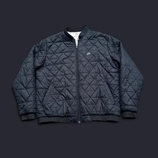 Men’s Y2K Nike TN Rare Reversible Quilted Bomber Jacket Size XL