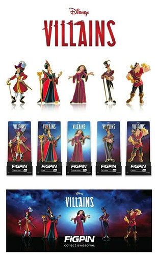 Disney villains figpin limited - figpin,