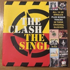 The Clash The Singles 19 CD Numbered Box Set Like New
