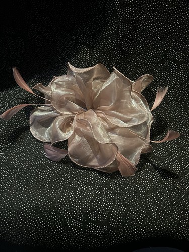 Fascinator pink with clip - fascinator,