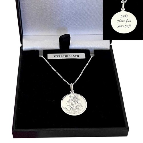 Saint christopher necklace - saint,