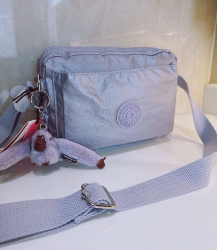 Kipling silver metallic - silver,