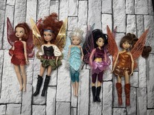 Bundle Of 5 Disney Fairies Dolls - Tinkerbell Friends