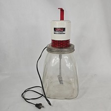 Vintage Wards Electric Butter Churn  2 Gallon XTL 4338 8 quart Works