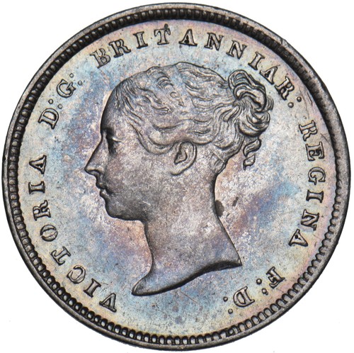 1866 maundy fourpence - 1866,