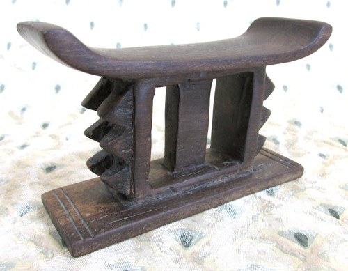 Small african ashanti head - small,