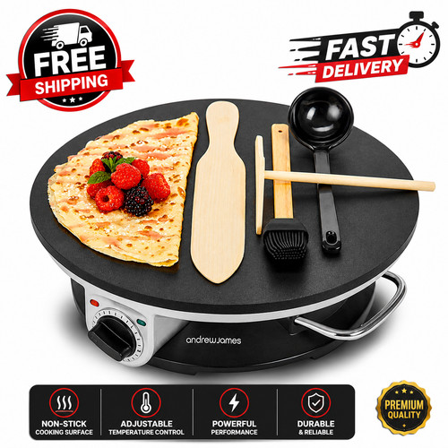 Electric crepe pancake maker - electric,