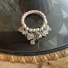 Bibi Bijoux Leather Charm Bracelet Never Worn Brand New